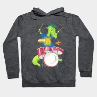 Dragon Band Drummer Hoodie